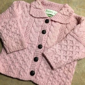 ST.PATRICKS DAY MADE IN IRELAND Baby Irish Sweater